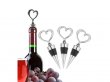 6Pcs Heart Top Wine Stopper Bottle Stopper Wedding Bombonieres