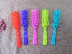 4x12Pcs Candy Color Comfort Hairbrush Combs Mixed Wholesale