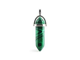 10X Green Turquoise Pendant Hexagon Prism Beads Charms
