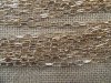 4Strands X 5Meters Rose Golden Unfinished Chain for Jewellery Ma