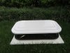 1X Horse Float Roof Large White Pop Up Push Roof Air Vent Traile 1X Horse Float Roof Large White Pop Up Push Roof Air Vent Traile