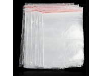 100Pcs Zip Lock Plastic Bags 45x34.5cm Size Resealable
