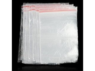 100Pcs Zip Lock Plastic Bags 45x34.5cm Size Resealable