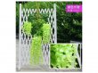 12Pc Green Artificial Silk Hanging Flower Garland Vine Wisteria