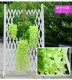 12Pc Green Artificial Silk Hanging Flower Garland Vine Wisteria