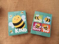12Pcs Bee Cardboard Jigsaw Puzzle Education Toys