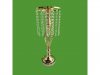 1Set Crystal Table Chandelier Candlestick Wedding Flower Vase