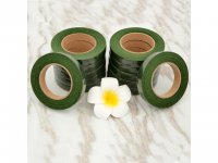 1Bundle X 12 Rolls Dark Green Floral Stem Wrap Florist Tape