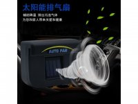 1X Solar Powered Car Air Vent Cool Fan Auto Cooler