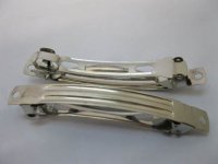 50 Metal Hair Clips Finding Barrette Base 10cm Size