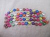 5Strands X 13Pcs Spider Gemstone Beads Mixed Color