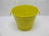 10X Yellow Tin Pail Bucket w/Ring Handle for Wedding Favor 10X Yellow Tin Pail Bucket w/Ring Handle for Wedding Favor