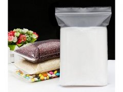 100 Clear Resealable Zip Lock Plastic Bags 15.5x10cm