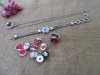 4Sets DIY Chic Necklace Bracelet Ring Jewellery Making W/Cabocho 4Sets DIY Chic Necklace Bracelet Ring Jewellery Making W/Cabocho