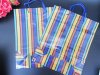 20Pcs New Striped Paper Gift Shopping Bags 32x26x10cm