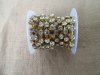 1Roll Fashion Crystal Close Chain Trim Sewing Craft Scrapbooking 1Roll Fashion Crystal Close Chain Trim Sewing Craft Scrapbooking