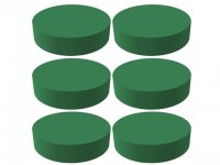 2x1Pc Wet Floral Foam Round Brick Flower Arrangement 20cm