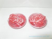 36X Red Rose Candles Wedding Brithday Part Favors