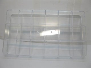 1Pcs Bead Storage Boxes 18 Compartment Organizer w/Lid