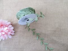 3Rolls Leaf Trim Ribbon For DIY Craft Scrapbooking Decoration
