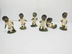 5Sets X 6pcs Football Action Figure Toys - White Uniform 5Sets X 6pcs Football Action Figure Toys - White Uniform