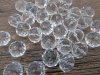 100Pcs Facted Transparent Clear Crystal Beads 15x12mm