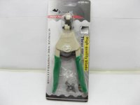 1X Green Handle Wire Stripper and Cutter Tool