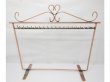 1X Copper Twisted T-bar Necklace Earring Display Rack