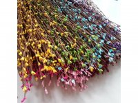 50Pcs Artificial Flower Garland Rattan DIY Wreath Bracelet 65cm
