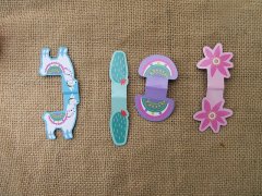 12Sheets x 4Pcs Creative Kids Page Clip Magnetic Bookmarks Book 12Sheets x 4Pcs Creative Kids Page Clip Magnetic Bookmarks Book