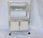 1X High Quality Beauty Salon Utility Trolley Cabinet Cart 85cm