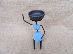 10 Modern Beauty Lady Candleholder with Blue Dress Candle Holder 10 Modern Beauty Lady Candleholder with Blue Dress Candle Holder