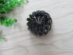 1Pc Black Donut Hair Disk Maker Tool Device Bun Hairstyle Tool 1Pc Black Donut Hair Disk Maker Tool Device Bun Hairstyle Tool