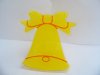 1Pc Yellow Bell Earring Ear Stud Display Stand Holds 6prs