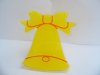 1Pc Yellow Bell Earring Ear Stud Display Stand Holds 6prs 1Pc Yellow Bell Earring Ear Stud Display Stand Holds 6prs