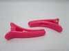 200Pcs Fuschia Hair Clips Single Prong Findings 3.8cm 200Pcs Fuschia Hair Clips Single Prong Findings 3.8cm