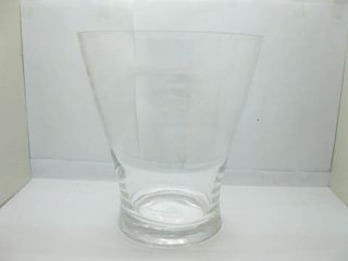 4Pcs Wedding Clear Glass Wide Top Flower Vase 26.5cm high