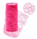4Roll X 10Yds Fuschia Lace Tulle Roll Spool DIY Wedding Deco