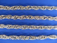 25 Meters Golden 1.4mm Jewelry Woven Chain