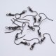 1000Pcs Gunblack Color Ear Wire Hooks W/Bead Coil 1000Pcs Gunblack Color Ear Wire Hooks W/Bead Coil