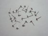 500 Metal Earring posts with rings finding 500 Metal Earring posts with rings finding