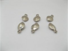 200 Silver plated plastic Melon Seeds Pendants 200 Silver plated plastic Melon Seeds Pendants