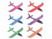 5Pcs Hand Thrown Foam Plane Flight Throwing Glider Outdoor Toy