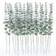 20Pcs Artificial Eucalyptus Leaves for Wedding Centerpiece Flora