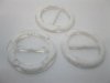 98Pcs White Buckles 30mm Wedding Favor 98Pcs White Buckles 30mm Wedding Favor