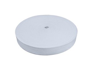2Rolls X 17 Meters White Sewing Elastic 2cm