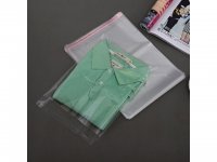 500 Clear Self-Adhesive Seal Plastic Bags 42x32cm