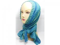 10Pcs Tiny Stretchy Lady's Wrinkled Scarves 23x200cm 10Pcs Tiny Stretchy Lady's Wrinkled Scarves 23x200cm