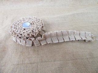 3Rolls Vintage Hemp Ribbon DIY Craft Trim Embellishments