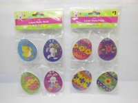 48 Easter Day Egg Shaped Notebooks Notepads Assorted
